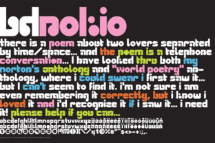 BD Nokio: A Decorative Rounded Font Built for Distinctive Design Work
