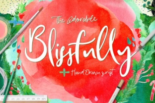Blissfully Font: Exploring Creativeqube’s Handcrafted Typeface and Its Place in Modern Design