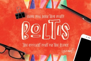 Boltis: A Handcrafted Font That Balances Character and Clarity