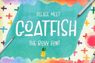 Goatfish: A Handcrafted Font Built for Real Creative Work