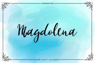 Magdolena: A Handwritten Font That Adds Personality to Your Work