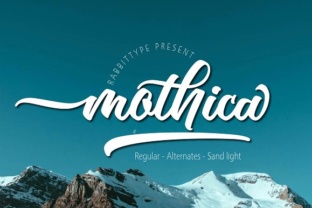 Mothica Script: A Fluid Handwritten Font for Branding and Creative Projects