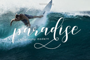 Paradise: A Modern Script Font for Bold Creativity