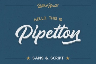 Pipetton: A Practical Font Duo for Modern Design Workflows