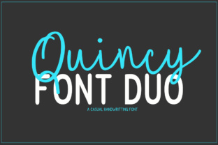 Quincy: A Handwritten Font That Balances Personality and Purpose