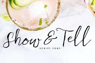 Show Tell: A Handcrafted Font by Creativeqube