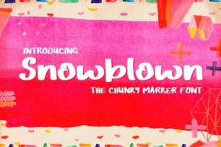 Snowblown: A Handcrafted Font for Real Creative Work
