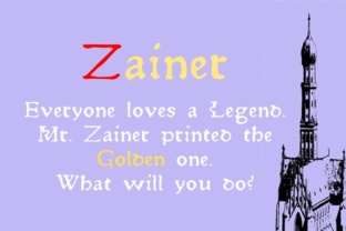 Zainer: A Modern Font Rooted in 15th-Century Printing Innovation